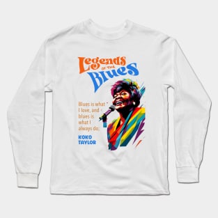 Koko Taylor WPAP Long Sleeve T-Shirt